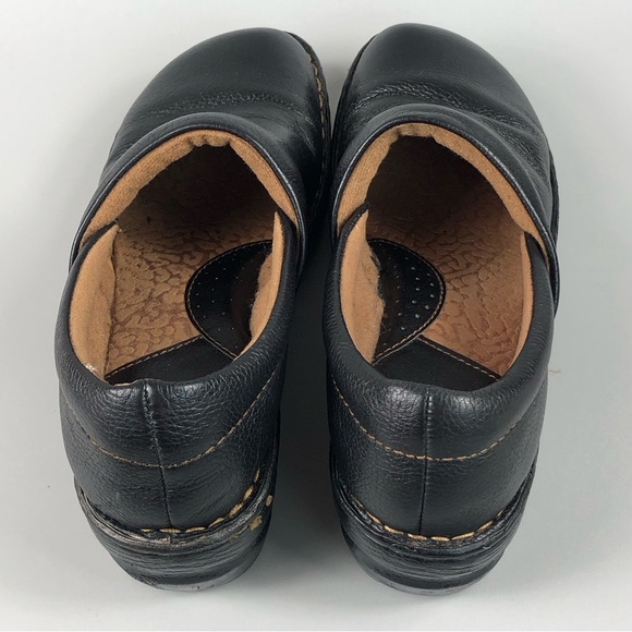 Bolo Women’s Black Slip On Clogs Size 8 - Picture 8 of 12